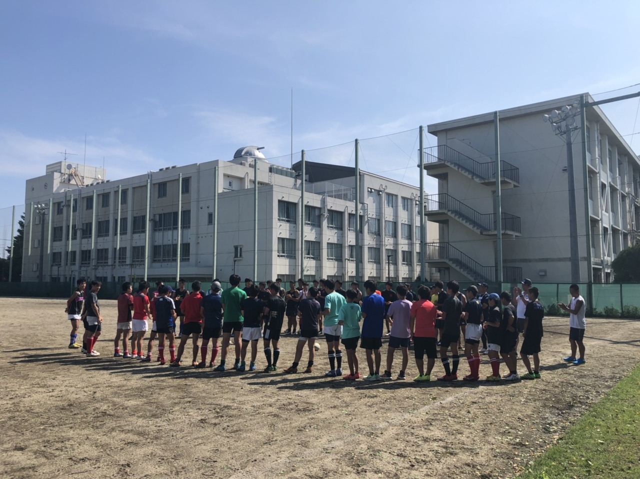 2019年　豊多摩高校ラグビー部体験会 - 