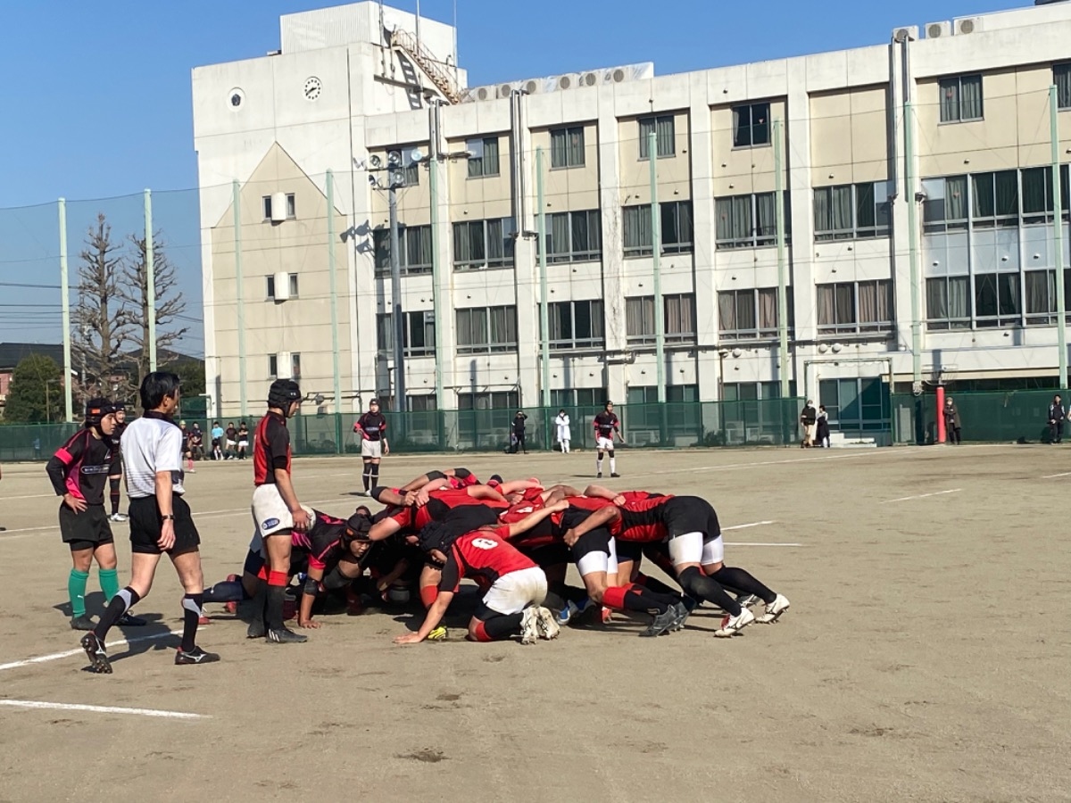 2月23日(木) 練習試合結果報告 VS保善高校 - 豊多摩高校ラグビー部