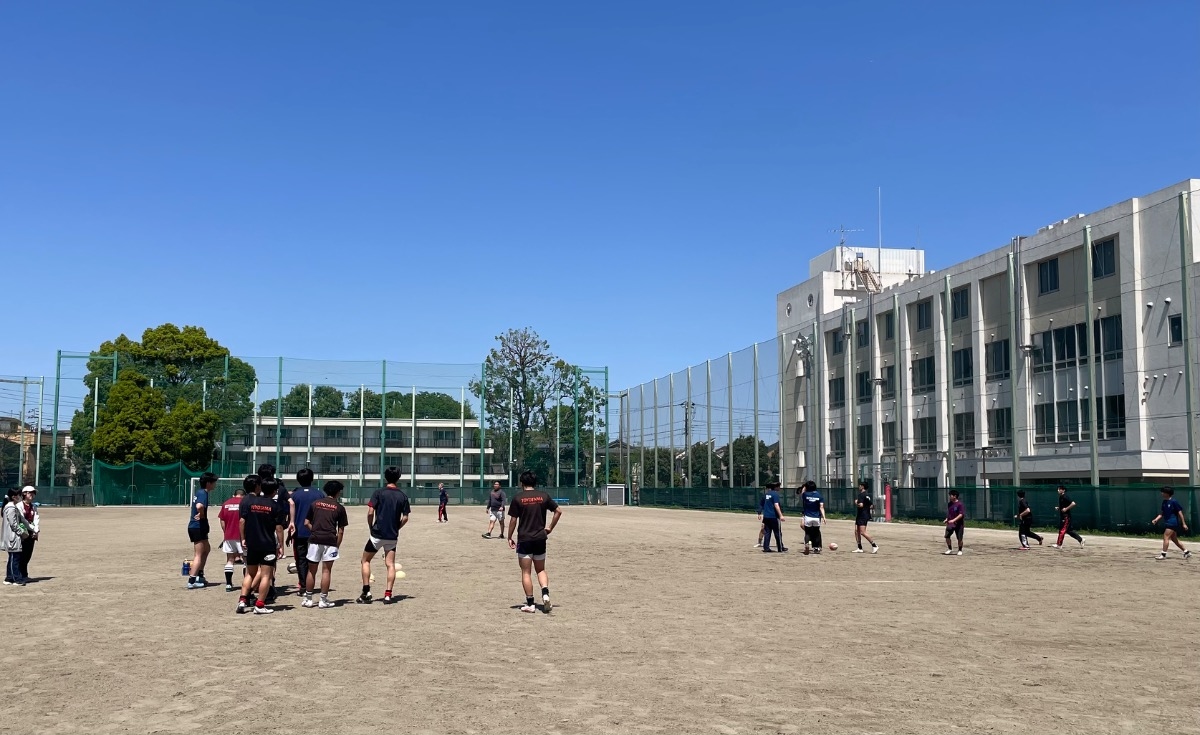 部活動支援を続ける豊多摩高校ラグビー部70ズのメンバーが、令和8年度春季大会前の練習に参加 - 部活動支援で、豊多摩高校ラグビー部が所属する合同Cチームの練習相手に70ズ集結! 部活動支援を続ける豊多摩高校ラグビー部70ズのメンバーが、令和8年度春季大会前の練習に参加 - 部活動支援で、豊多摩高校ラグビー部が所属する合同Cチームの練習相手に70ズ集結!