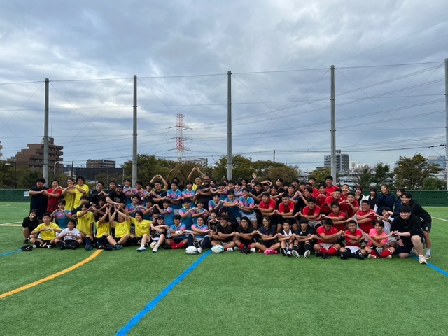 Wellington college ラグビークリニック